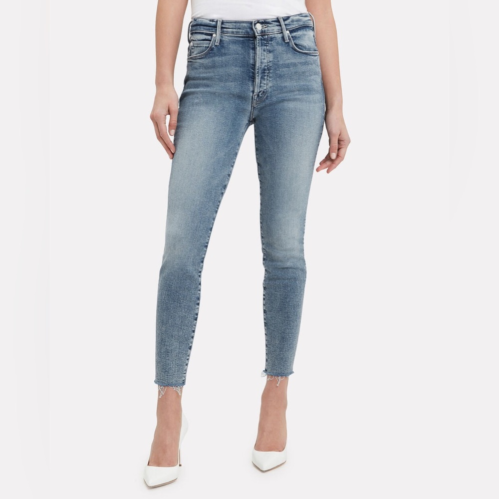 Mother The Stunner Ankle Fray in Whiplash Size 30
